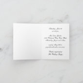 Carte Fête des mariées Daisies d'été (Intérieur)