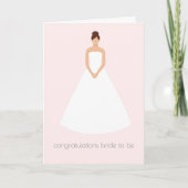 Carte Fête des mariées Félicitations (Devant)