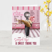 Carte Fête des mariées glacée Scoopup Card (Fleur jaune)