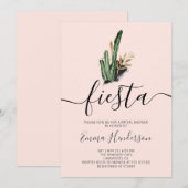 Carte Fête des mariées mexicaine Fiesta (Devant / Derrière)