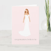 Carte Fête des mariées Moderne Félicitations (Devant)