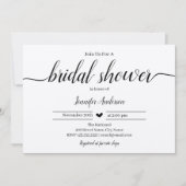 Carte Fête des mariées moderne simple (Devant)