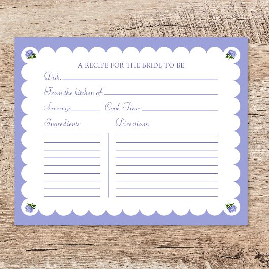 Carte Fête des mariées Recette Élégante Mariée Hyd