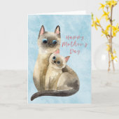 Carte Fête des mères (Fleur jaune)