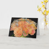 Carte Fête des mères (Fleur jaune)