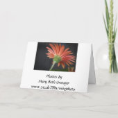 Carte Fête des mères (Dos)