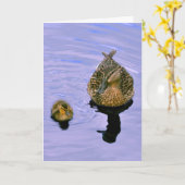 Carte Fête des mères (Fleur jaune)