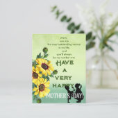 Carte Fête des mères (Debout devant)