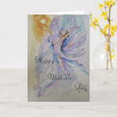 Carte Fête des mères (Fleur jaune)