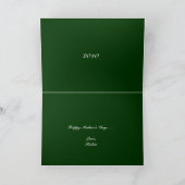 Carte Fête des mères (Intérieur)