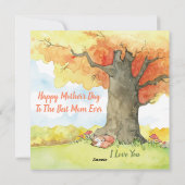 Carte Fête des Mères (Dos)