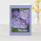 Carte Fête des mères (Fleur jaune)