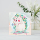 Carte Fête des Mères (Debout devant)