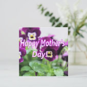 Carte Fête des mères (Debout devant)
