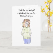 Carte Fête des mères (Fleur jaune)