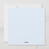 Carte Fête des Mères (Dos)