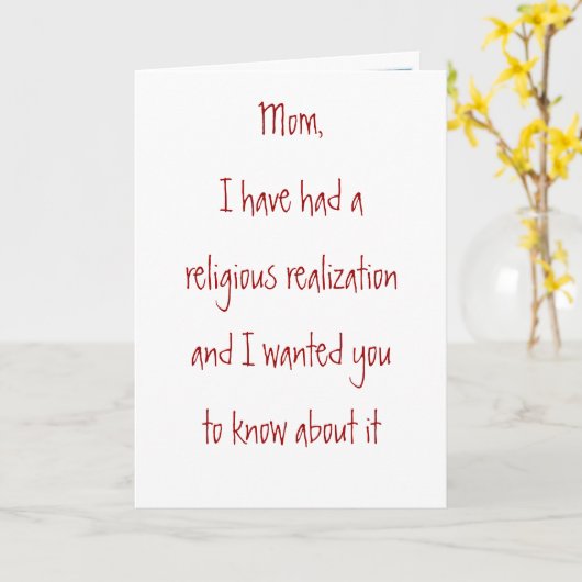 Carte Fête des mères #2 (Fleur jaune)