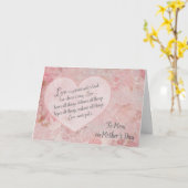 Carte Fête des mères à la maman Écriture 1 Co 13 (Fleur jaune)