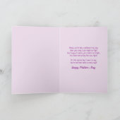 Carte Fête des mères afro-américaine maman et fille (Intérieur)