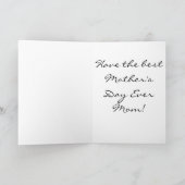 Carte Fête des mères Amaryllis (Intérieur)