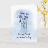 Carte Fête des mères amies Fleurs de cornouiller à Mason (Fleur jaune)