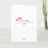 Carte Fête des Mères Amour de votre adorable pug (Dos)