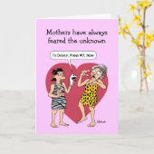 Carte Fête des mères amusantes : Aide sur Smart Phone (Fleur jaune)