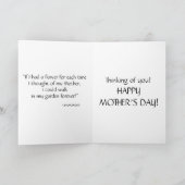 Carte Fête des mères Apple Blossom (Intérieur)