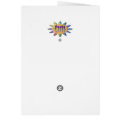 Carte Fête des Mères avec Mère & Enfant (Dos)