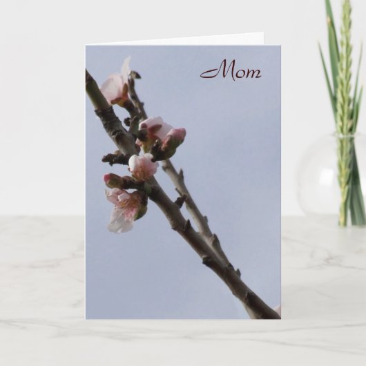 Carte Fête des Mères Blossom (Devant)