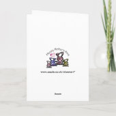 Carte Fête des Mères Bonnets mignons (Dos)
