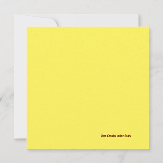 Carte Fête des Mères - customisez les mots (Dos)