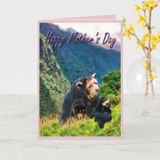 Carte Fête des mères d'ABF 2012 (Fleur jaune)