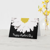 Carte Fête des Mères Daisy (Fleur jaune)