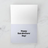 Carte Fête des mères de chauve-mère (Intérieur)