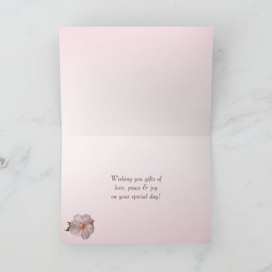 Carte Fête des mères de Cherry Blossom (Intérieur)