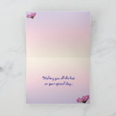 Carte Fête des mères de Cosmos (Intérieur)