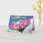 Carte Fête des mères de Cosmos (Fleur jaune)