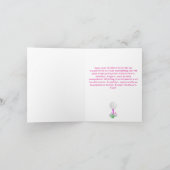 Carte Fête des Mères de la Fête du Panier de golf fémini (Intérieur)