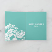 Carte Fête des mères de la Rose blanche (Intérieur)