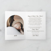 Carte Fête des mères de l'Eléphant Aquarelle (Intérieur)