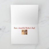 Carte Fête des mères de maman chèvre (Intérieur)