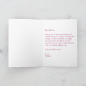 Carte Fête des mères de Sentimental Floral Wife (Intérieur)