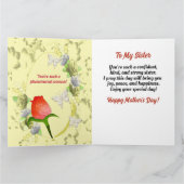 Carte Fête des mères des soeurs afro-américaines (Intérieur)