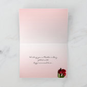 Carte Fête des mères des Tulipes rouges (Intérieur)