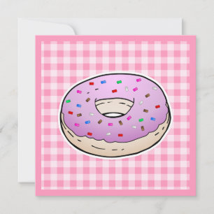 Carte Fête des mères Donut Rose