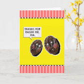 Carte Fête des Mères drôle (Fleur jaune)