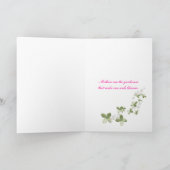 Carte Fête des mères en fleurs (Intérieur)