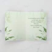 Carte Fête des Mères Femme Chickadee Garden Bird (Intérieur)