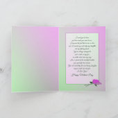 Carte Fête des Mères, Fille, Lilacs dans un Vase (Intérieur)